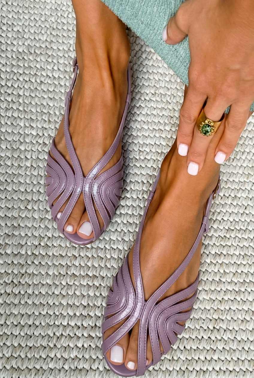 Carmen | Open-Toe Cage Strap Sandal