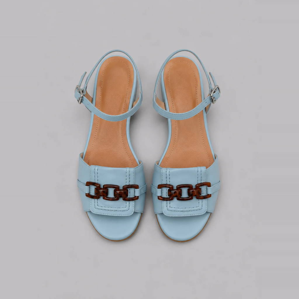 Luella | Chain-Trim Sandals