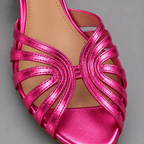 Rae | Glowing Gold Sandals