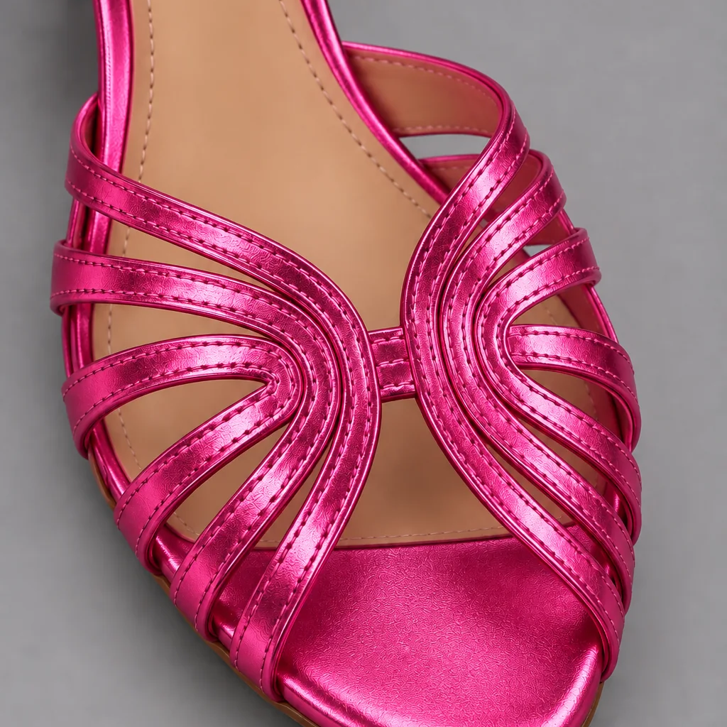 Rae | Glowing Gold Sandals