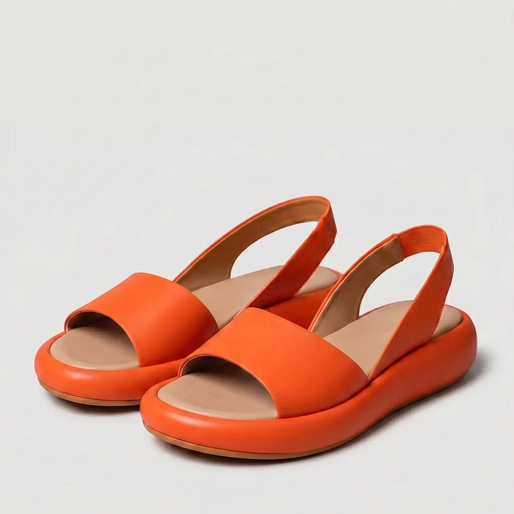 Quinn | Open Slingback Cushioned Sandals