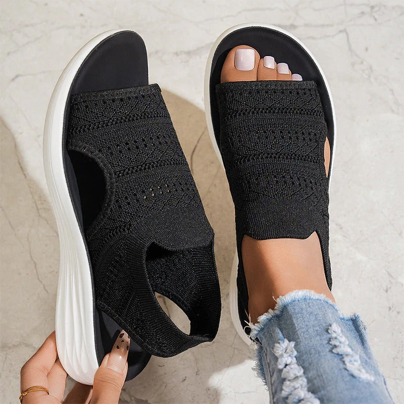 Bonita | Mesh Open-Toe Comfort Sandals