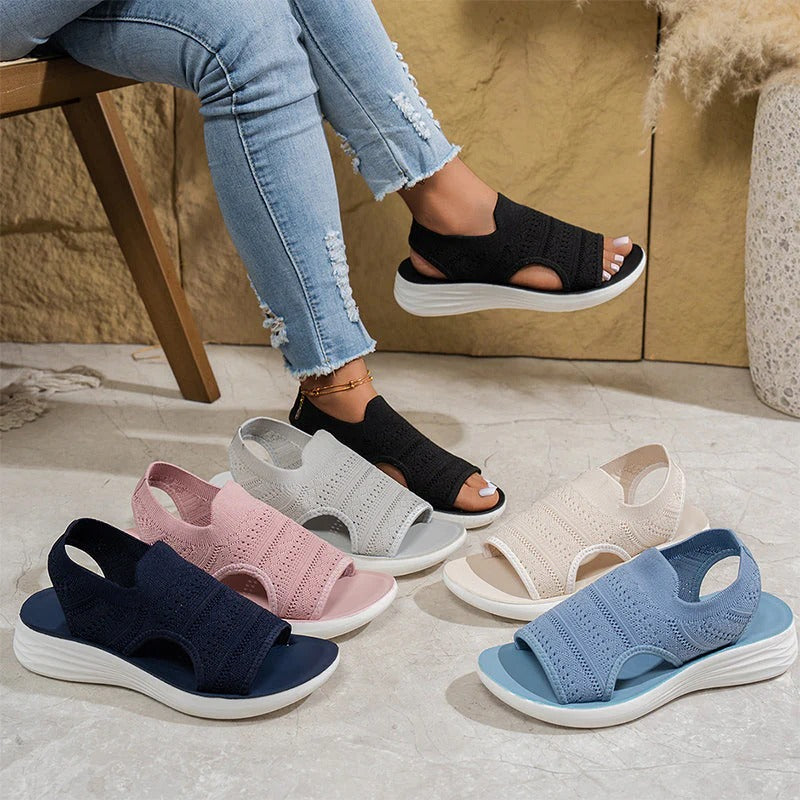 Bonita | Mesh Open-Toe Comfort Sandals