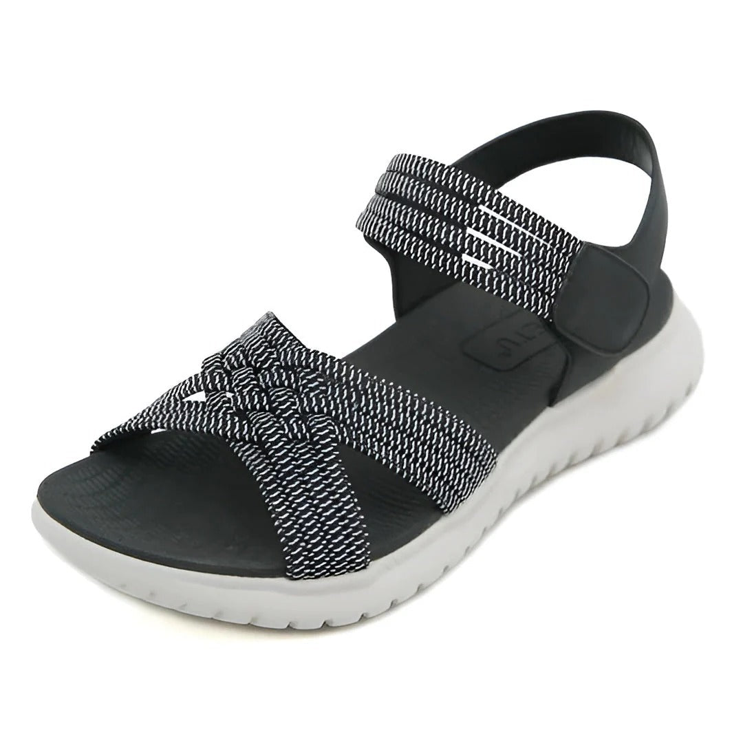 Sage | Braided Strap Cushioned Sandals