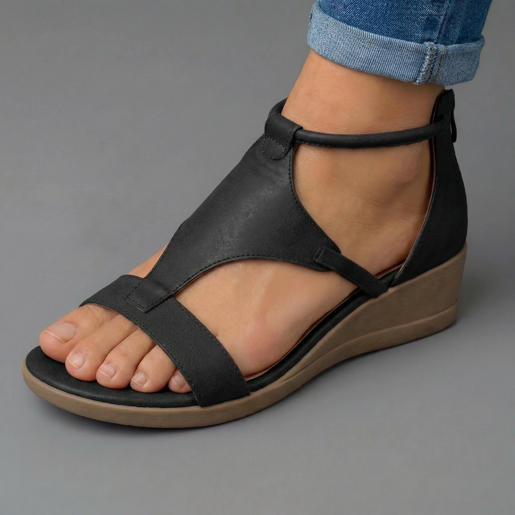 Tegan | Cushioned Comfort Strap Sandals