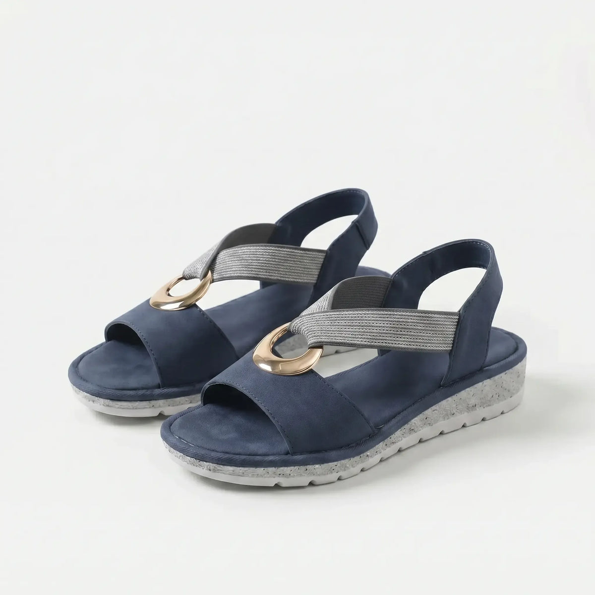 Morgan | Braided Crossover Ring Sandals