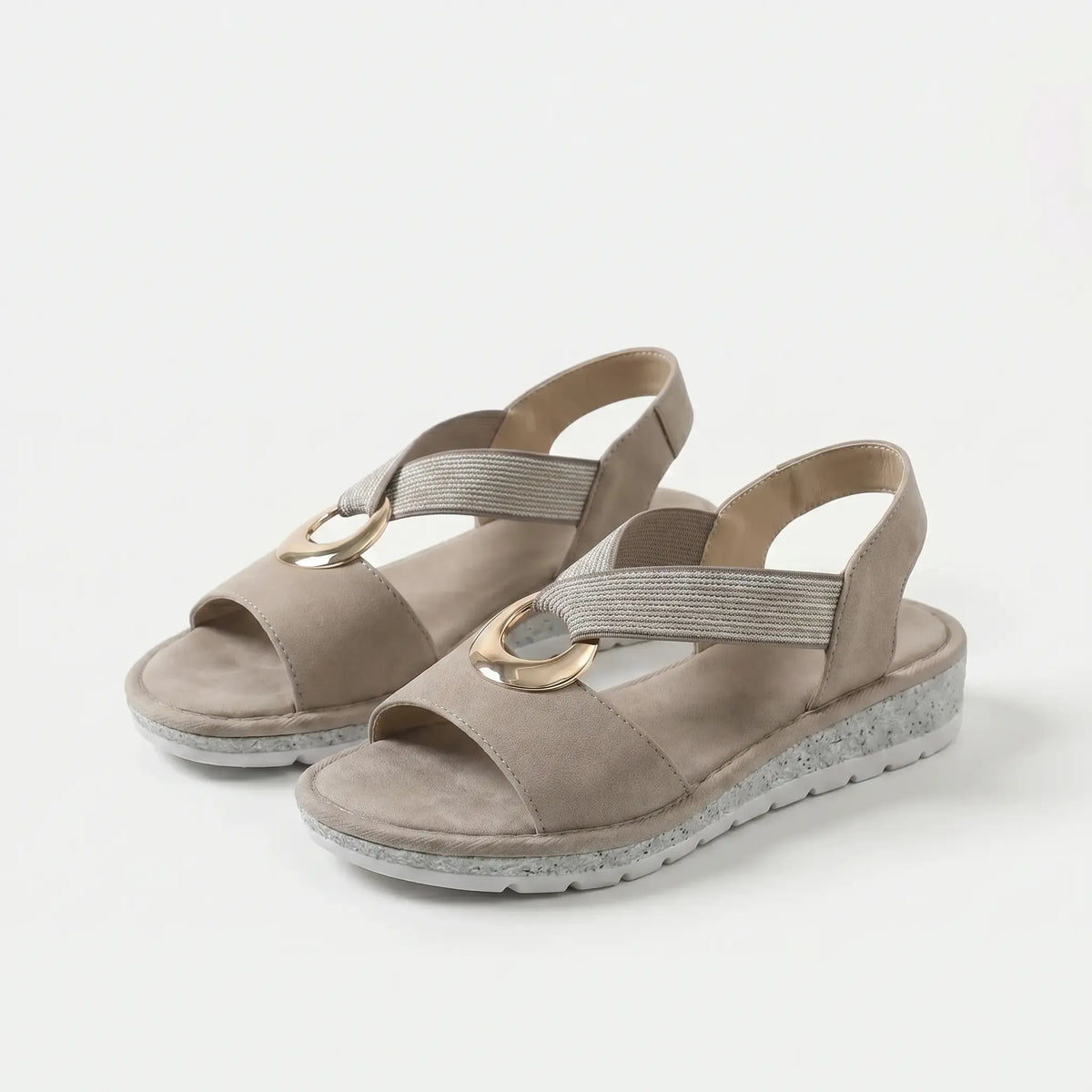 Morgan | Braided Crossover Ring Sandals