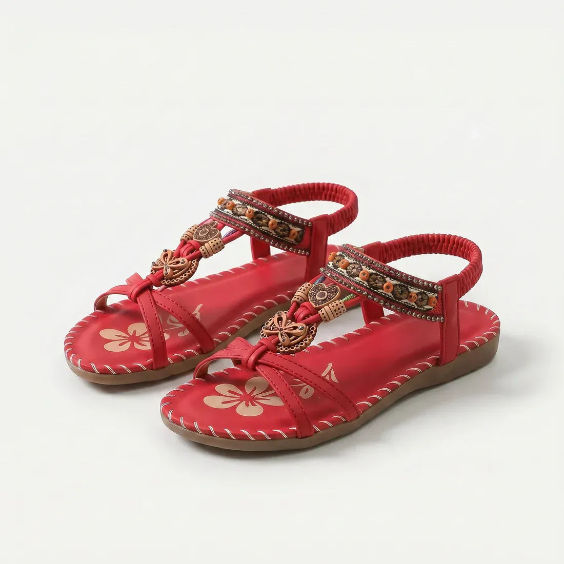 Winona | Elasticated Heel Strap Sandals