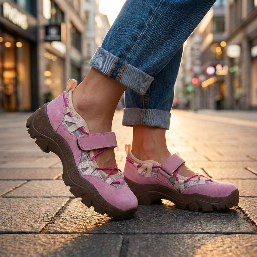 Juliet | Suede Comfort Walking Shoes