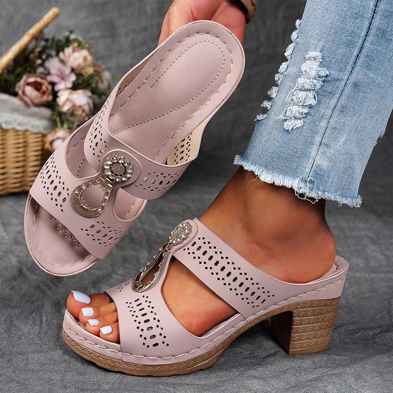 Nerida | Chic Slip-On Comfort Sandals
