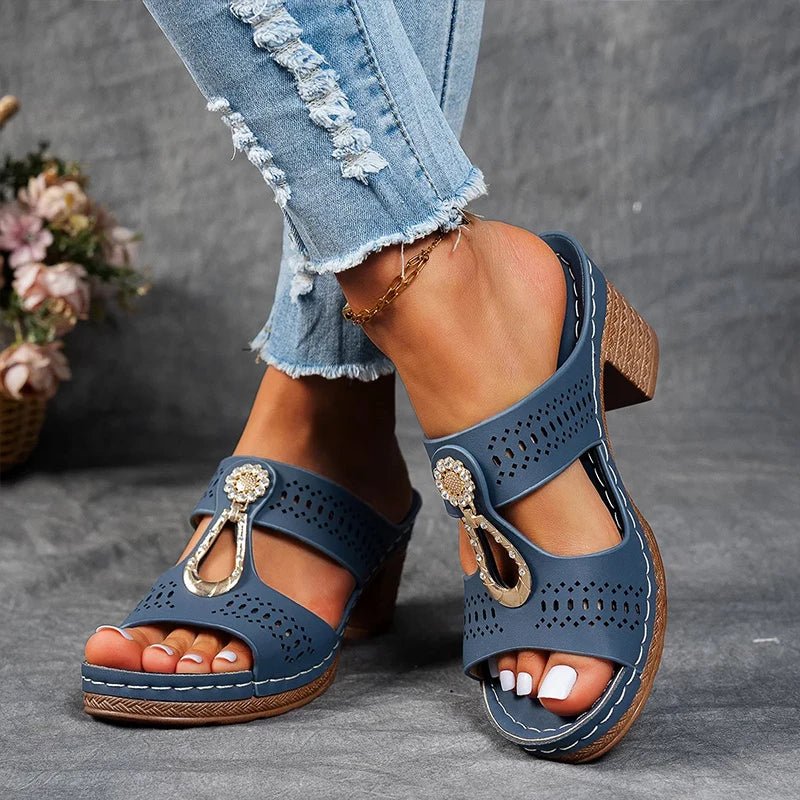 Nerida | Chic Slip-On Comfort Sandals