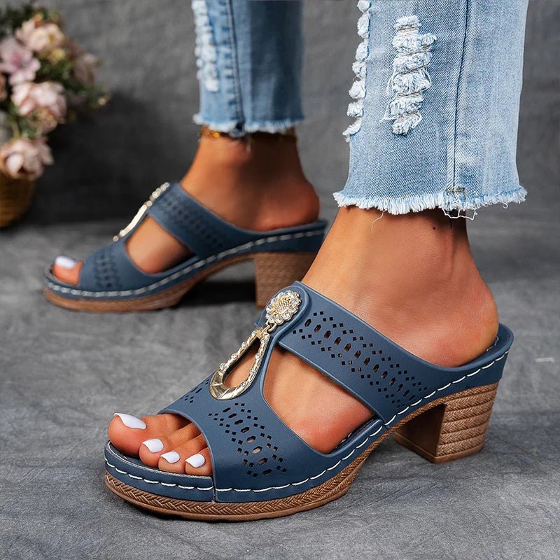 Nerida | Chic Slip-On Comfort Sandals
