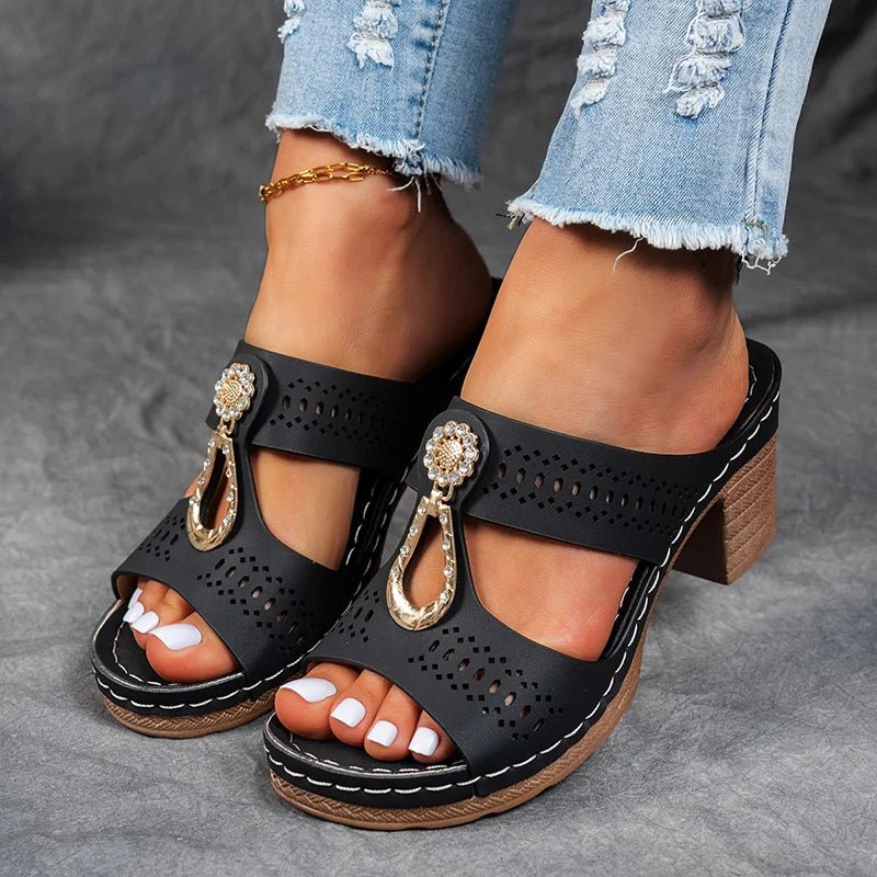 Nerida | Chic Slip-On Comfort Sandals