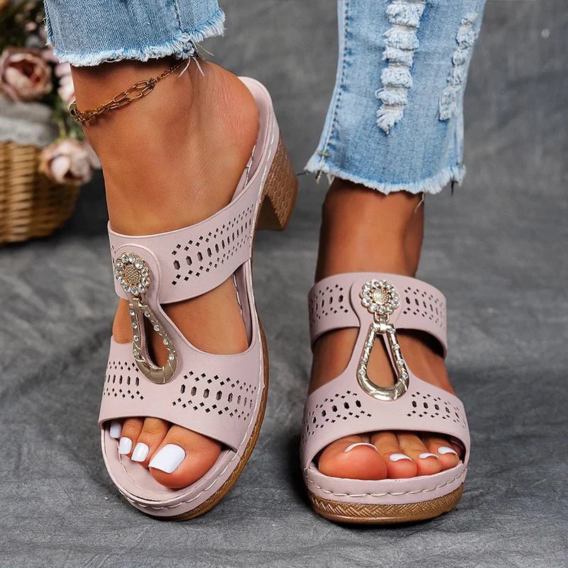 Nerida | Chic Slip-On Comfort Sandals