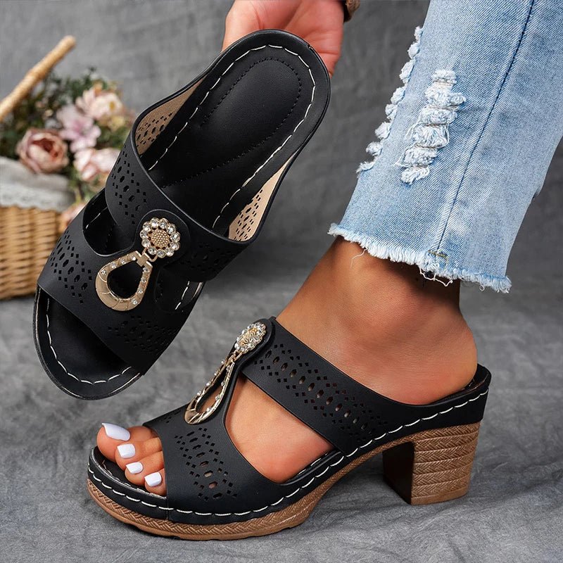 Nerida | Chic Slip-On Comfort Sandals