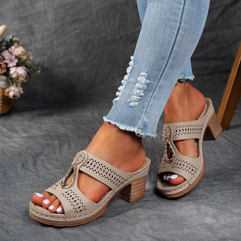 Nerida | Chic Slip-On Comfort Sandals
