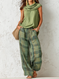 Leila | Relaxed Wide-Leg Two Piece Set