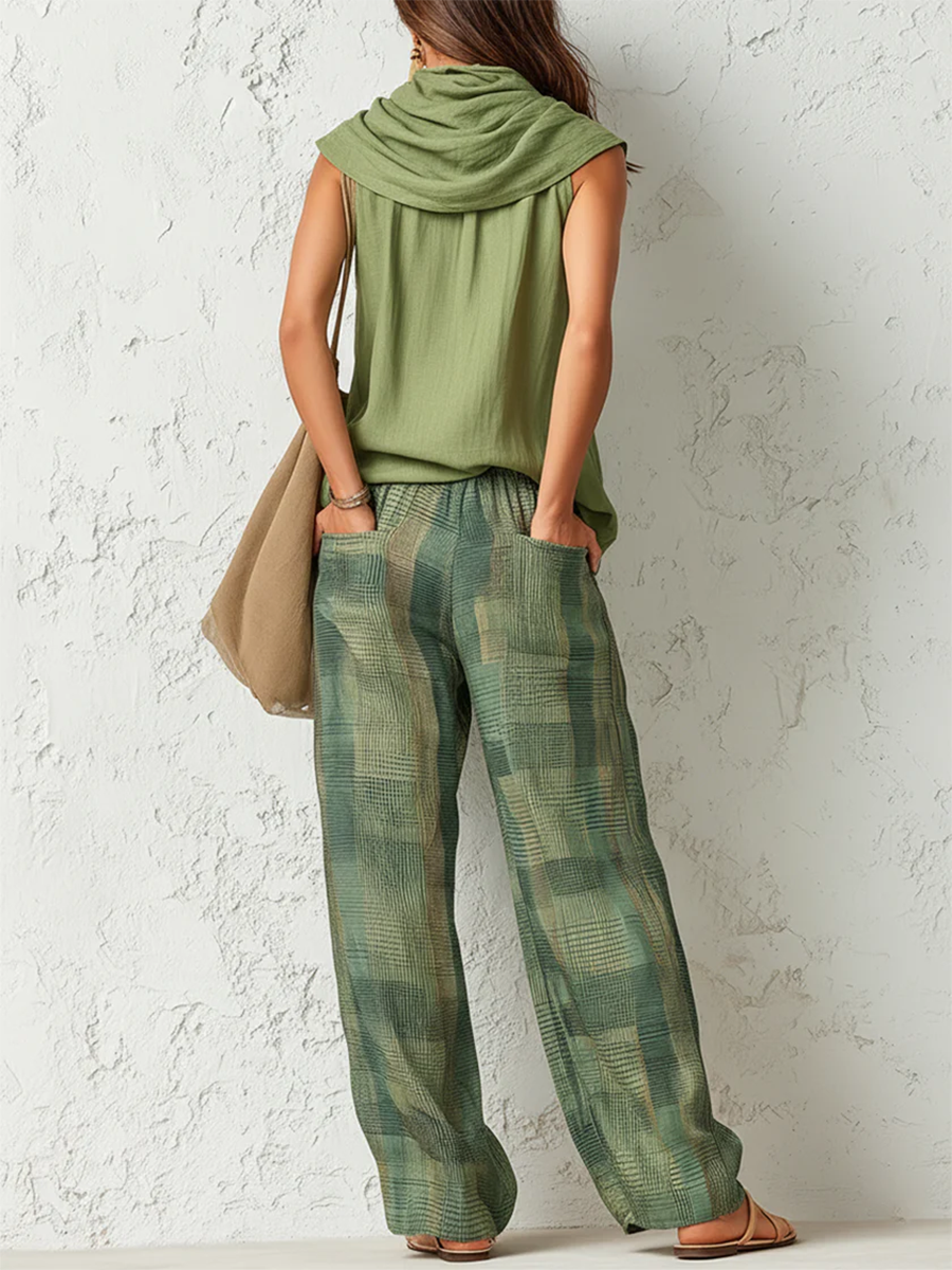 Leila | Relaxed Wide-Leg Two Piece Set