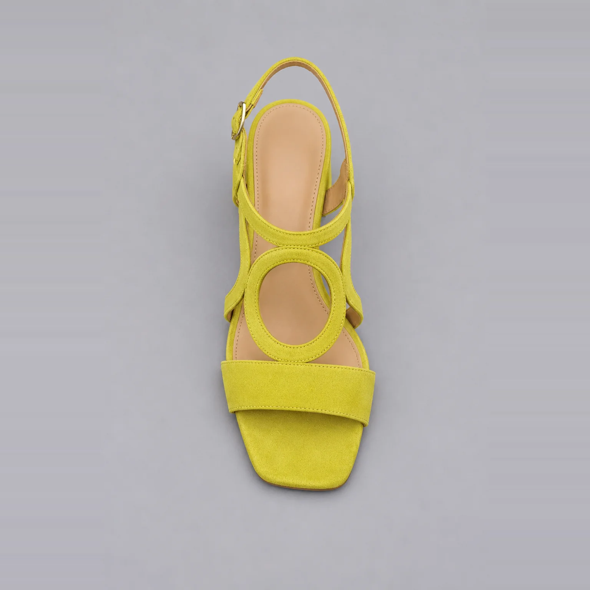 Xanthe | Bold Colour Low-Heel Sandals