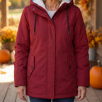 Isla | Fleece-Lined Hooded Parka Coat