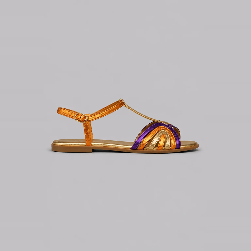 Maya | Sun-Kissed Colourful Strap Sandals