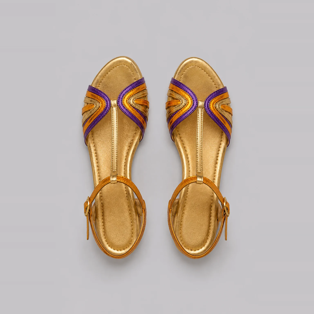 Maya | Sun-Kissed Colourful Strap Sandals