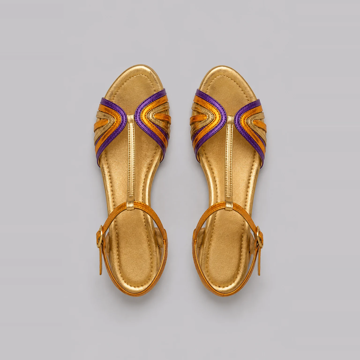 Maya | Sun-Kissed Colourful Strap Sandals