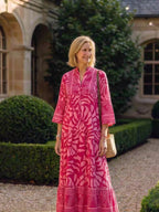 Alba | Button-Through Midi Dress