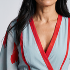 Reva | Floral Wrap Maxi Dress